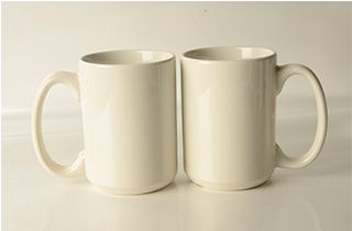 15oz Full White Mug