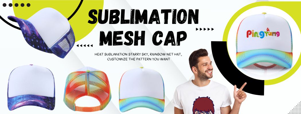 sublimation blank STAR caps